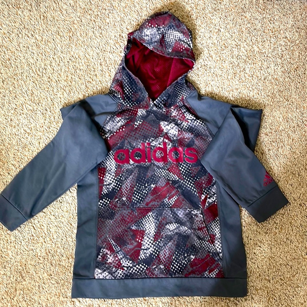 Adidas sweat shirt. Size 14/16. Like new